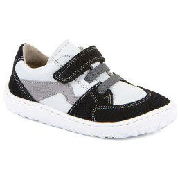Baskets pour enfant Frodo Barefoot river White/Black blanc / noir