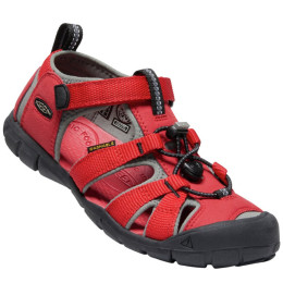 Sandales enfant Keen Seacamp II CNX K rouge / gris racing red/gargoyle