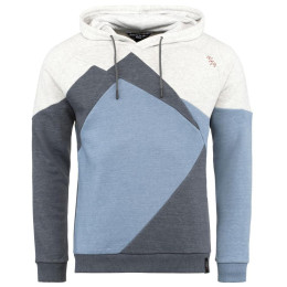 Sweat-shirt homme Chillaz Villach Hoody bleu / blanc blue melange