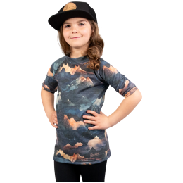 T-shirt fonctionnel enfant Drexiss All Alpine Peaks Merino Active