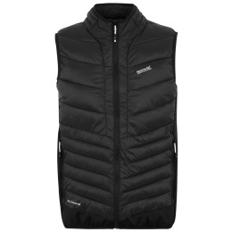 Gilet homme Regatta Leedre Hybrid B/W noir Black
