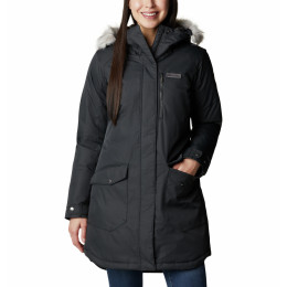 Manteau d'hiver femme Columbia Suttle Mountain™ Long Insulated Jacket 2023 vert Black