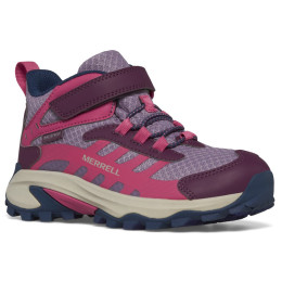 Chaussures enfant Merrell Moab Speed 2 Mid A/C Wtpf rose / violet berry