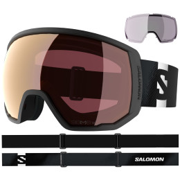Masques ski Salomon Radium Pro Outline Sigma+1Lens noir Black