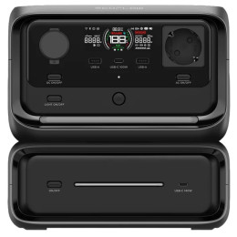 Station de charge EcoFlow River 3 Plus - přídavná baterie 300 noir černá