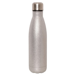 Bouteille Dare 2b Metal Glitter Botle argenté Silver