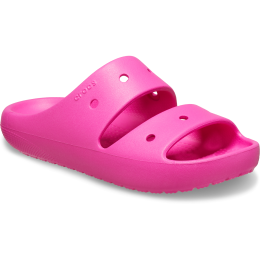 Chausson enfant Crocs Classic Sandal v2 K rose Juice