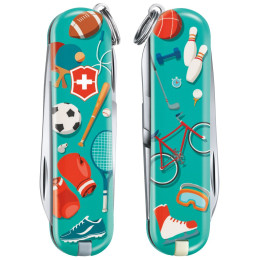 Couteau suisse Victorinox Classic LE Sports World green SkiRace