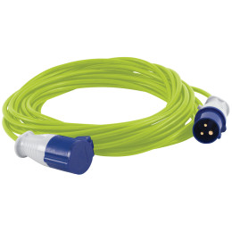 Câble rallonge Outwell Corvus CEE Cable 15 m green Lime Green