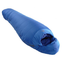 Sac de couchage en plumes Mountain Equipment Classic 750 Long bleue Skydiver
