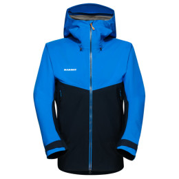 Veste homme Mammut Crater HS Hooded Jacket M bleu foncé marine-ice