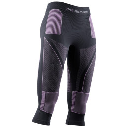 Sous-vêtements fonctionnels femme X-Bionic Energy Accumulator 4.0 Pants 3/4 noir / rose CHARCOAL/MAGNOLIA