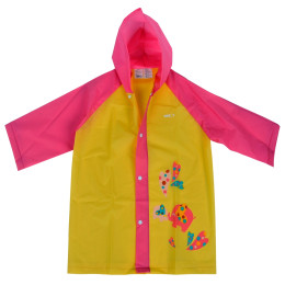 Imperméable Martes Bunny Kids rose / jaune Yellow/Pink
