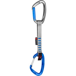 Dégaine Mammut Crag Indicator Straight/Wire argenté /bleu Silver/Ultramarine