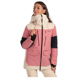 Veste de ski femme Kilpi Teen-W rose COR