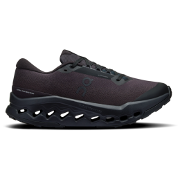 Chaussures running femme On Running Cloudsurfer Trail 2 WP noir Black/Black