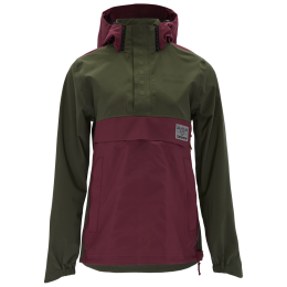 Veste vélo femme Silvini Montesola violet / vert olive-plum