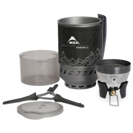 Réchaud MSR WindBurner Stove System 1,0 l noir / gris Black