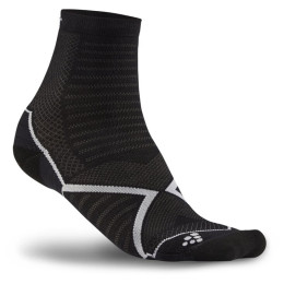 Chaussettes Craft Run Warm Sock noir černá