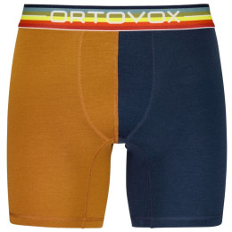 Caleçon homme Ortovox 185 Rock'N'Wool Boxer M bleue deep ocean