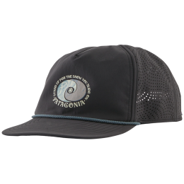 Casquette Patagonia Snowfarer Cap vert Snowstitcher Drift: Ink Black