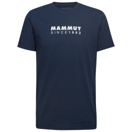 T-shirt homme Mammut Core T-Shirt Men Logo bleu foncé marine