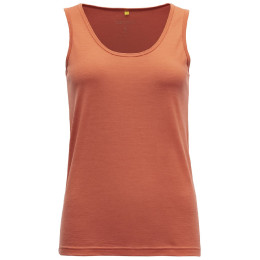 Top femme Devold Eika Merino 150 Tank Wmn corail Coral