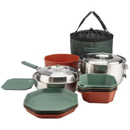 Set de vaisselle Gerber Compleat Cook Set rouge