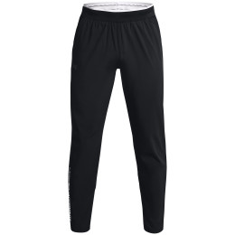 Pantalon homme Under Armour STORM Run Pant vert Black / White / Reflective