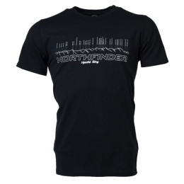 T-shirt homme Northfinder Jeffrey vert Black