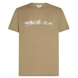 T-shirt homme Icebreaker Men Merino 150 Tech Lite SS Tee The Peaks