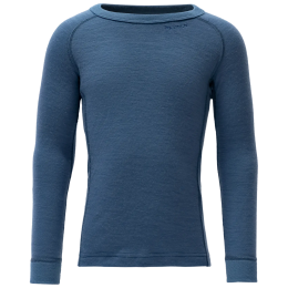 T-shirt fonctionnel enfant Devold Duo Active Merino Shirt Kid Berry bleu foncé Berry