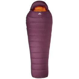 Sac de couchage en plumes Mountain Equipment Classic Eco 750 Wmns Regular violet Me-01730 Raisin