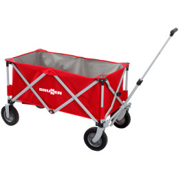 Chariot camping Brunner Cargo rouge