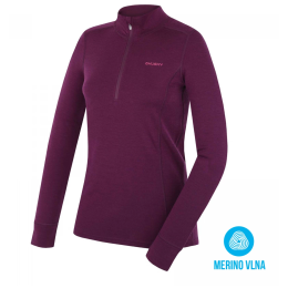Sweat-shirt femme Husky Aron Zip L violet deep magenta