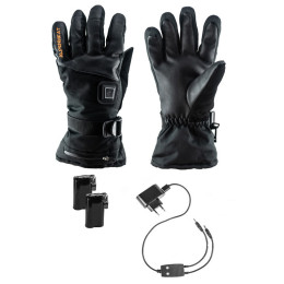 Gants chauffants Alpenheat Fire Ski noir black