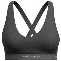 Soutien-gorge sport Icebreaker W Mer 125 Cool-Lite Sprite Racerback Bra girs Gritstone Heather-013