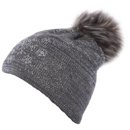 Bonnet de ski femme Sherpa Suzan gris foncé MelDarkGray