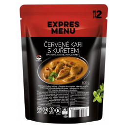 Repas prêt à manger Expres menu Curry rouge au poulet 600 g