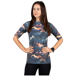 T-shirt fonctionnel femme Drexiss All Alpine Peaks Merino Active