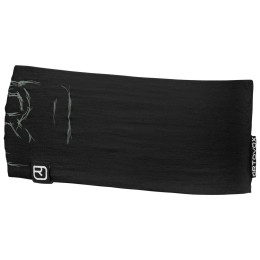 Bandeau Ortovox 120 Tec Logo Headband vert black raven