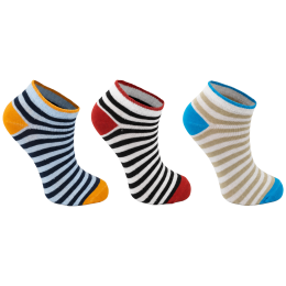 Chaussettes basses pour enfant Pidilidi 3pack PD0131-02