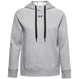 Sweat-shirt femme Under Armour Rival Fleece HB Hoodie girs Steel Medium Heather / Black / Black