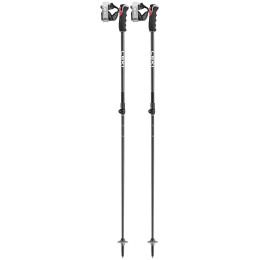 Bâtons ski Leki Peak Vario 3D noir black-dark anthracite-orange