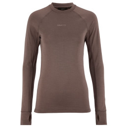 T-shirt fonctionnel femme Craft Wool Comfort Rn LS W brun Brown