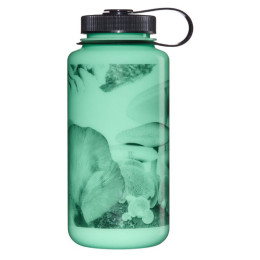 Bouteille Nalgene Wide Mouth Glo Wyld 1000 ml mix2 Glow w/Black Mushrooms