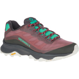 Chaussures de running femme Merrell Moab Speed rouge burlwood
