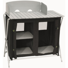 Cuisine Outwell Sudbury Kitchen Table (2022) noir / argenté