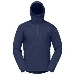 Veste homme Norrona lyngen Alpha100 Zip Hood bleu foncé Indigo Night