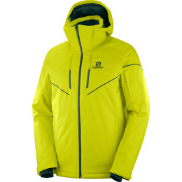 Veste homme Salomon Stormrace Jkt M green Citronelle